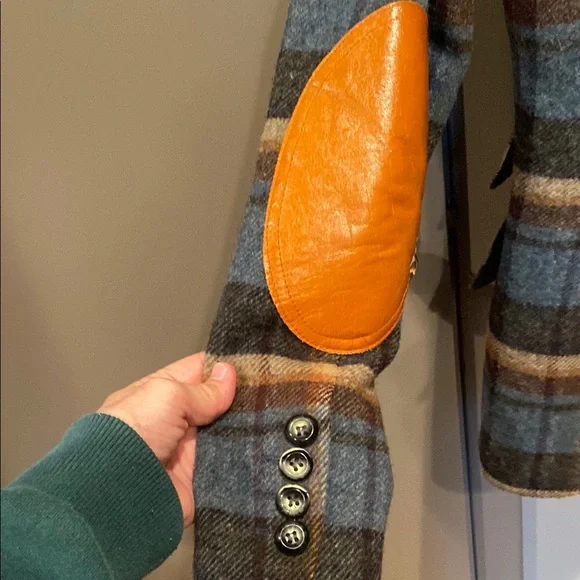 Smythe Multicolor Plaid Blazer- gossip girl size 6 - Picture 3 of 15